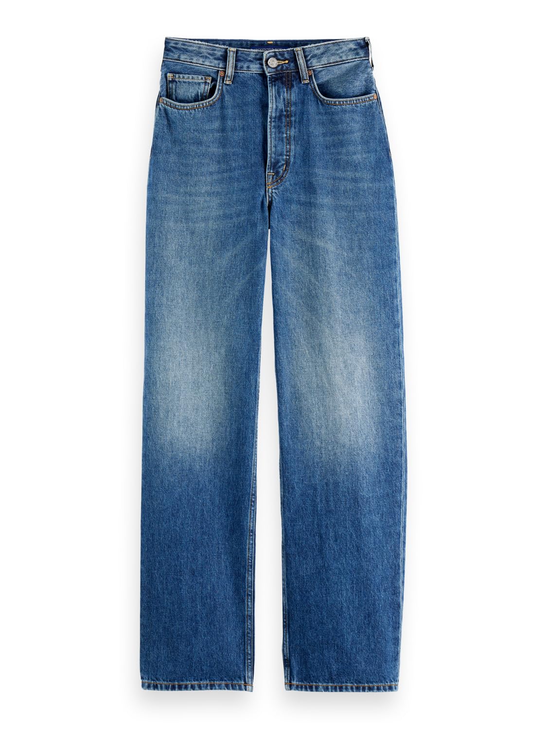 Scotch & Soda Damen Jeans Ripple Straight Jeans