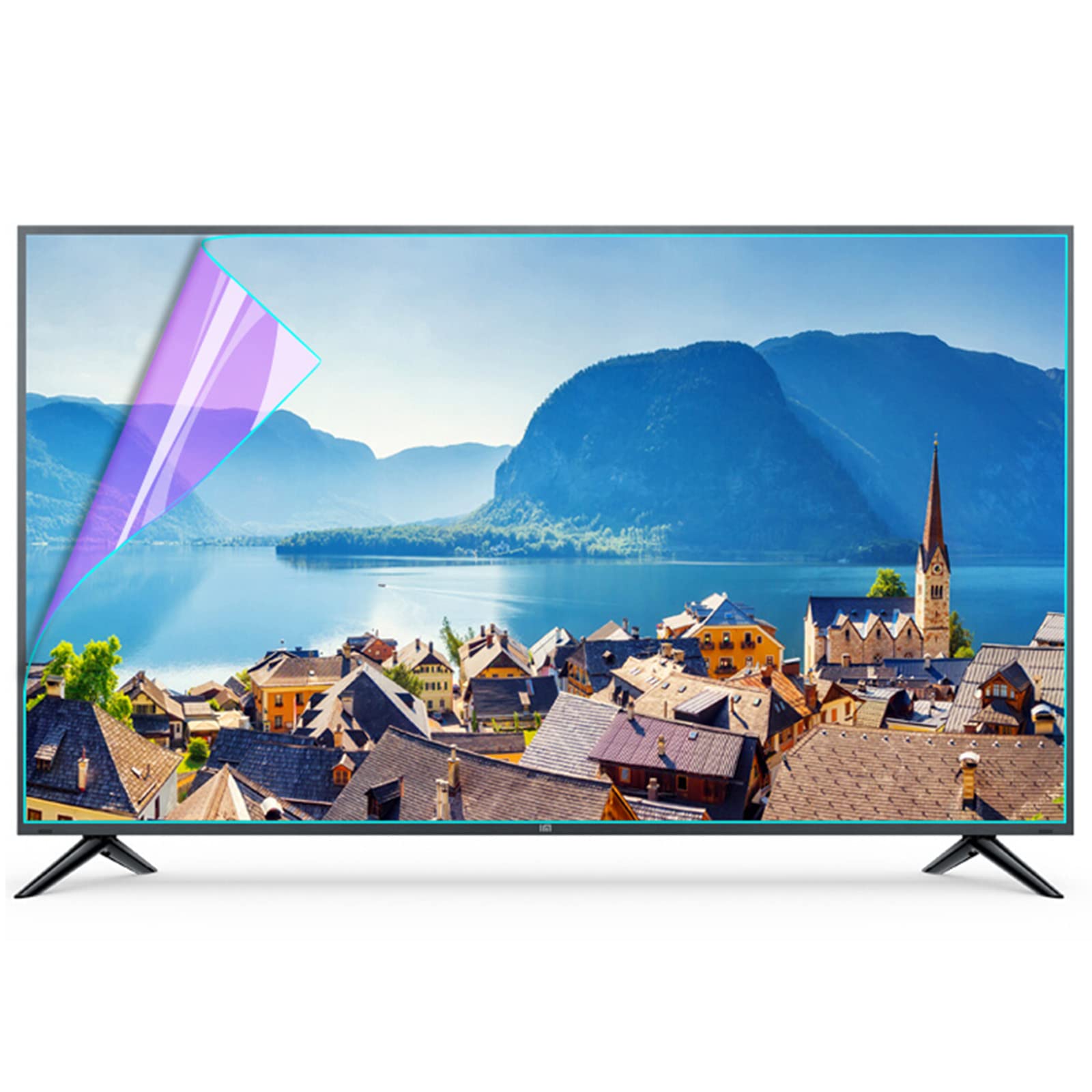 Film anti lumière bleue 40 pouces mat protecteur ecran television universel 875x483