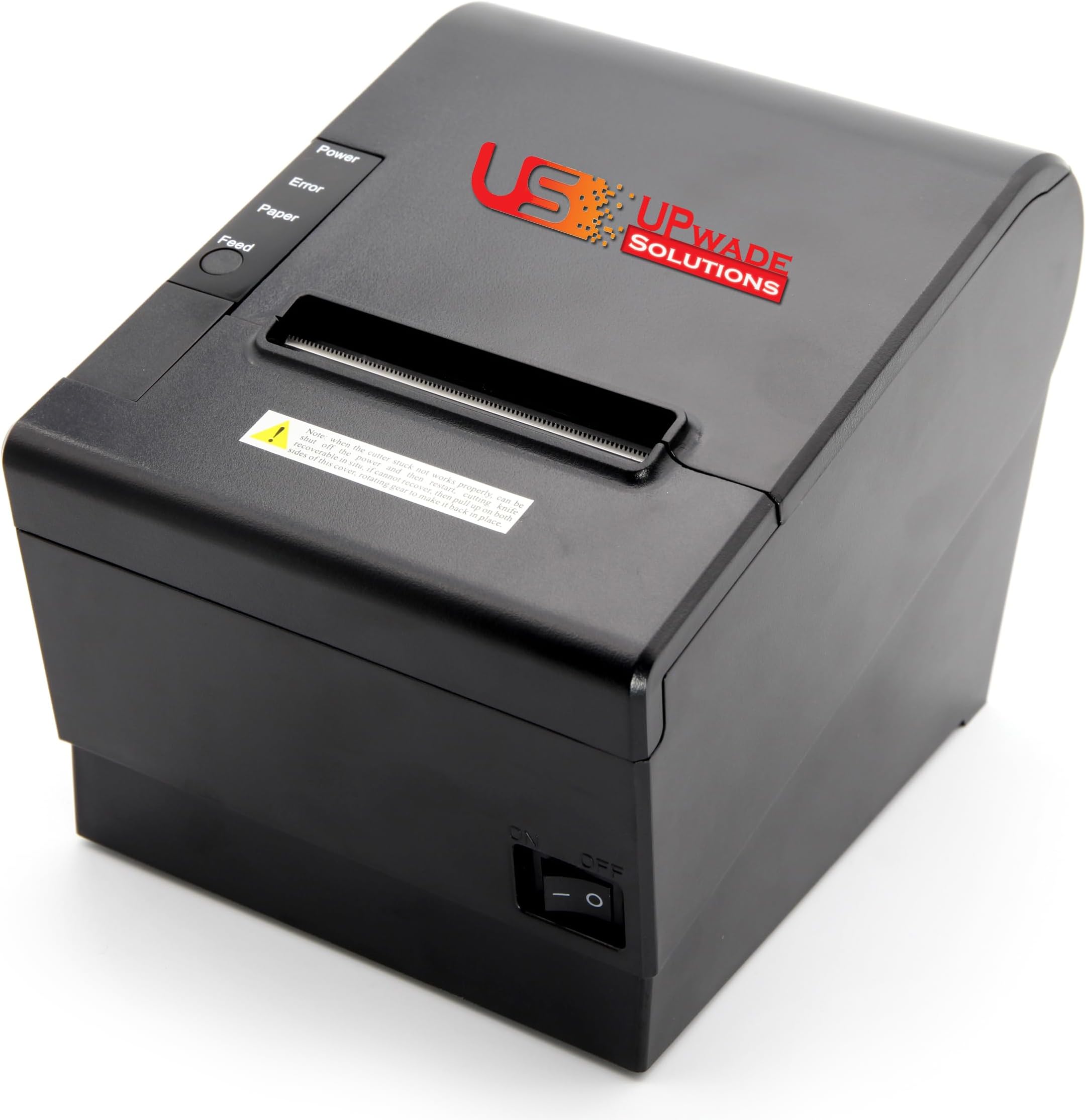 Upwade 80mm Thermal Receipt Printer with Auto Cutter (USB+ Bluetooth) / Compatible with Windows/Mobile/Mac / 160mm Speed
