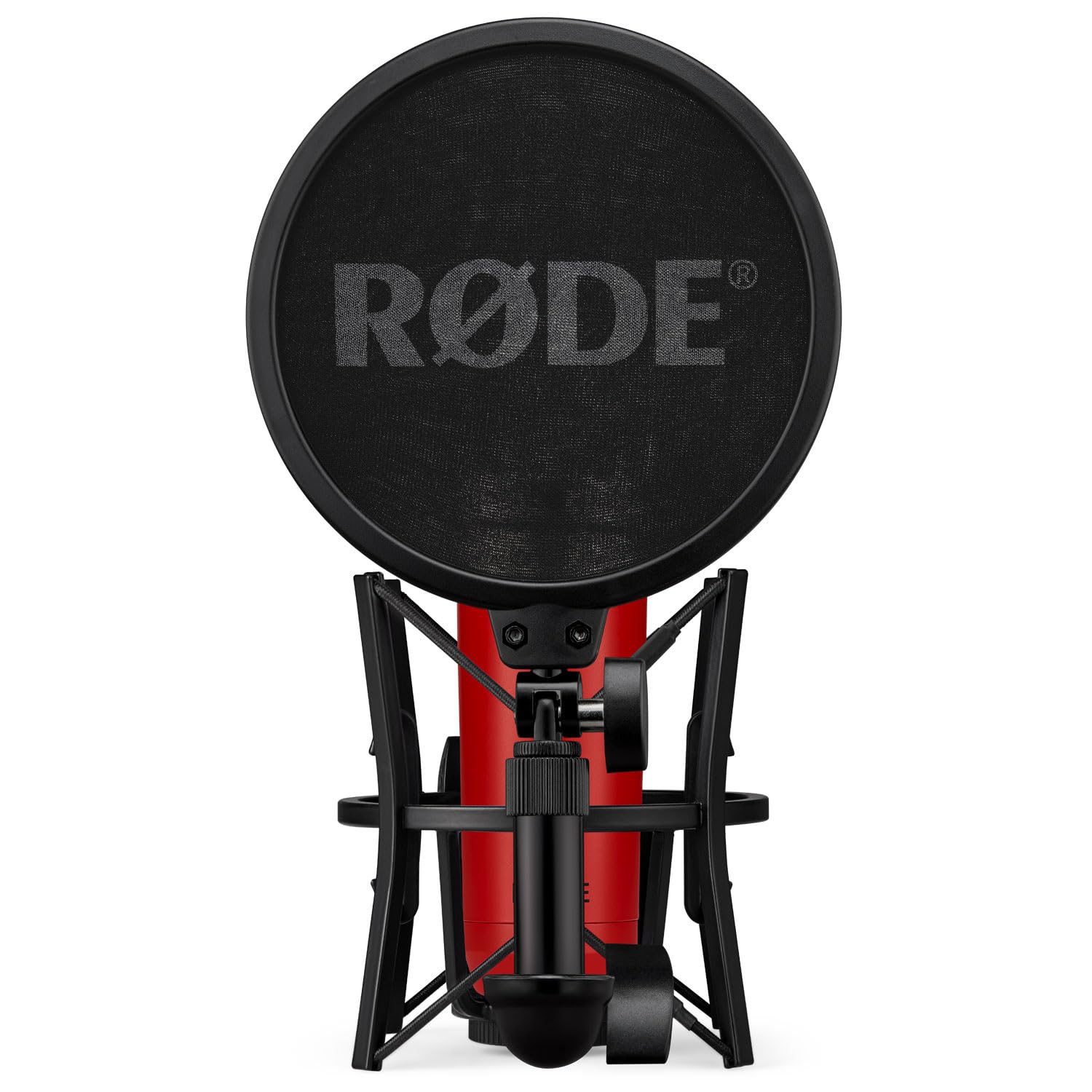 Rode NT1 Signature Red Studio-Mikrofon Rot + keepdrum XLR-Kabel Rot