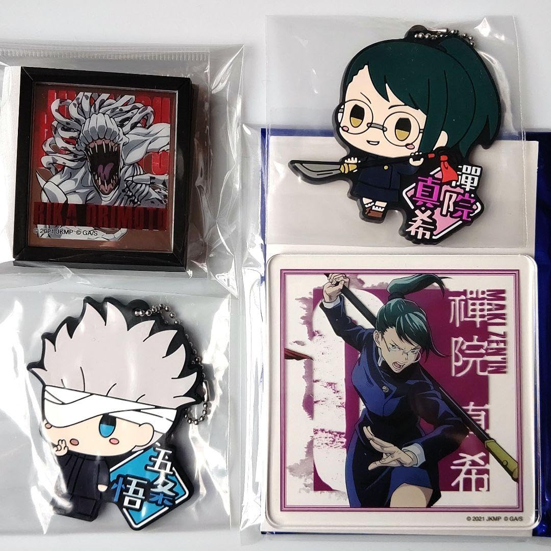 Amazon.co.jp: 呪術廻戦0 禪院真希 五条悟 折本里香 マグネット