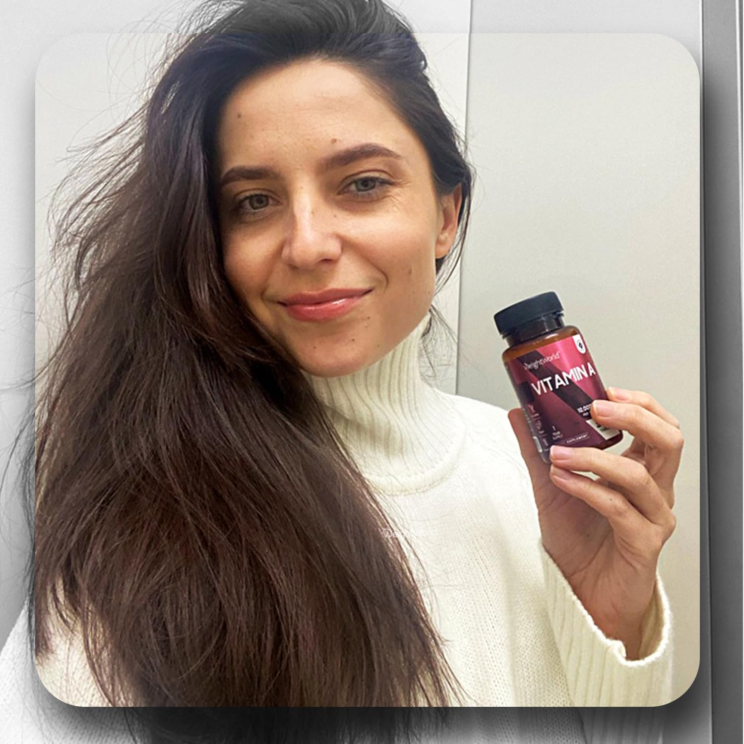 Vitamine A 10 000 UI - 365 Micro Comprimés Vegan - sous Forme d'Acétate de Rétinyle Vitamine A, + 1 An de Stock - 1 Comprimé tous les 3 Jours - Source de Retinol, Beta Carotene, sans OGM