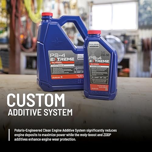 Miniatura 6 de Kit de cambio de aceite Polaris para modelos específicos de RANGER, Sportsman, Scrambler, ACE 500 con motor de 4 tiempos, incluye 2 cuartos de galón