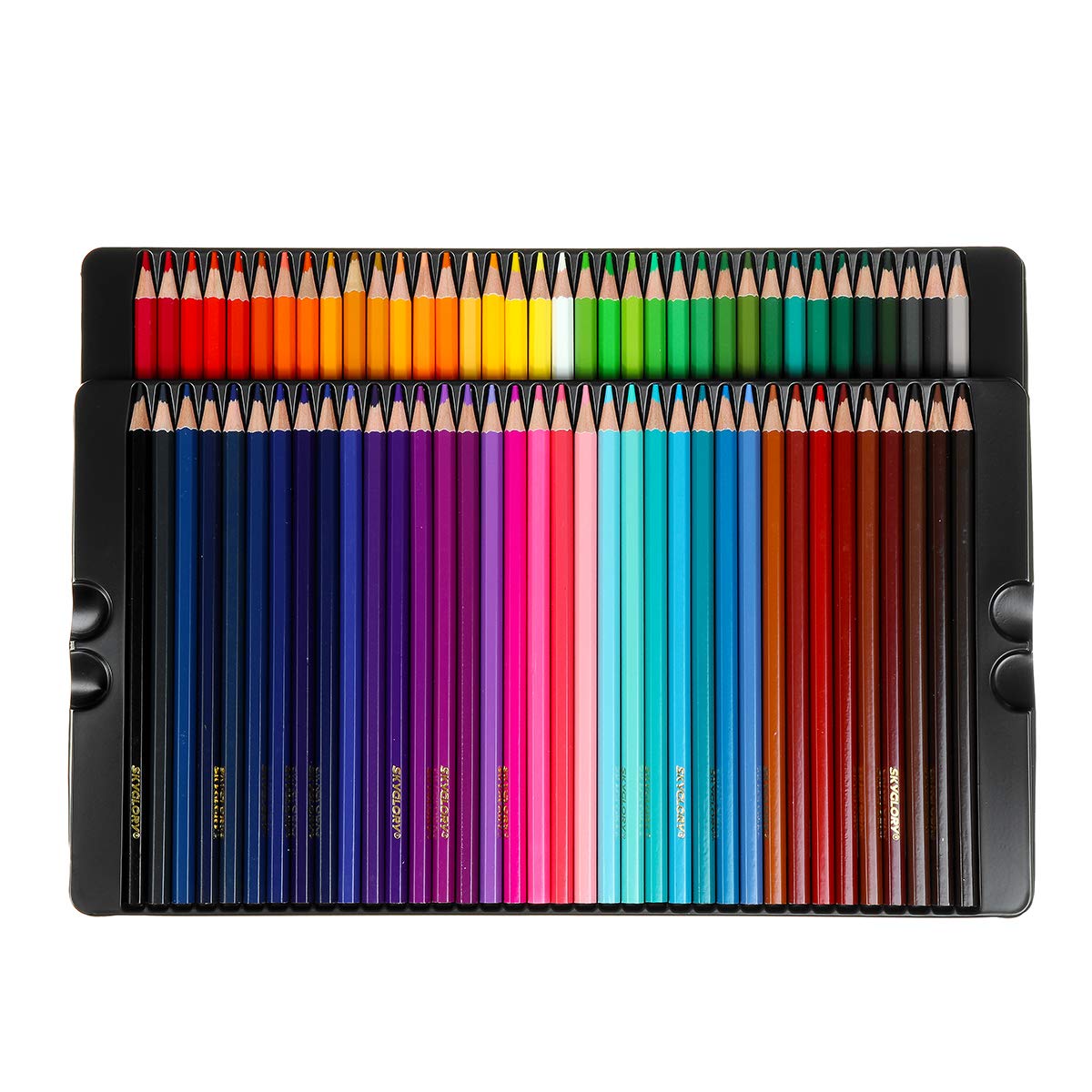 VIDOO 12/24/36/72 Couleurs Crayons De Couleur À l'huile Professionnels Ensemble Artiste Peinture Croquis Bois Couleur Crayon Fournitures d'art Scolaire - 72 Colors