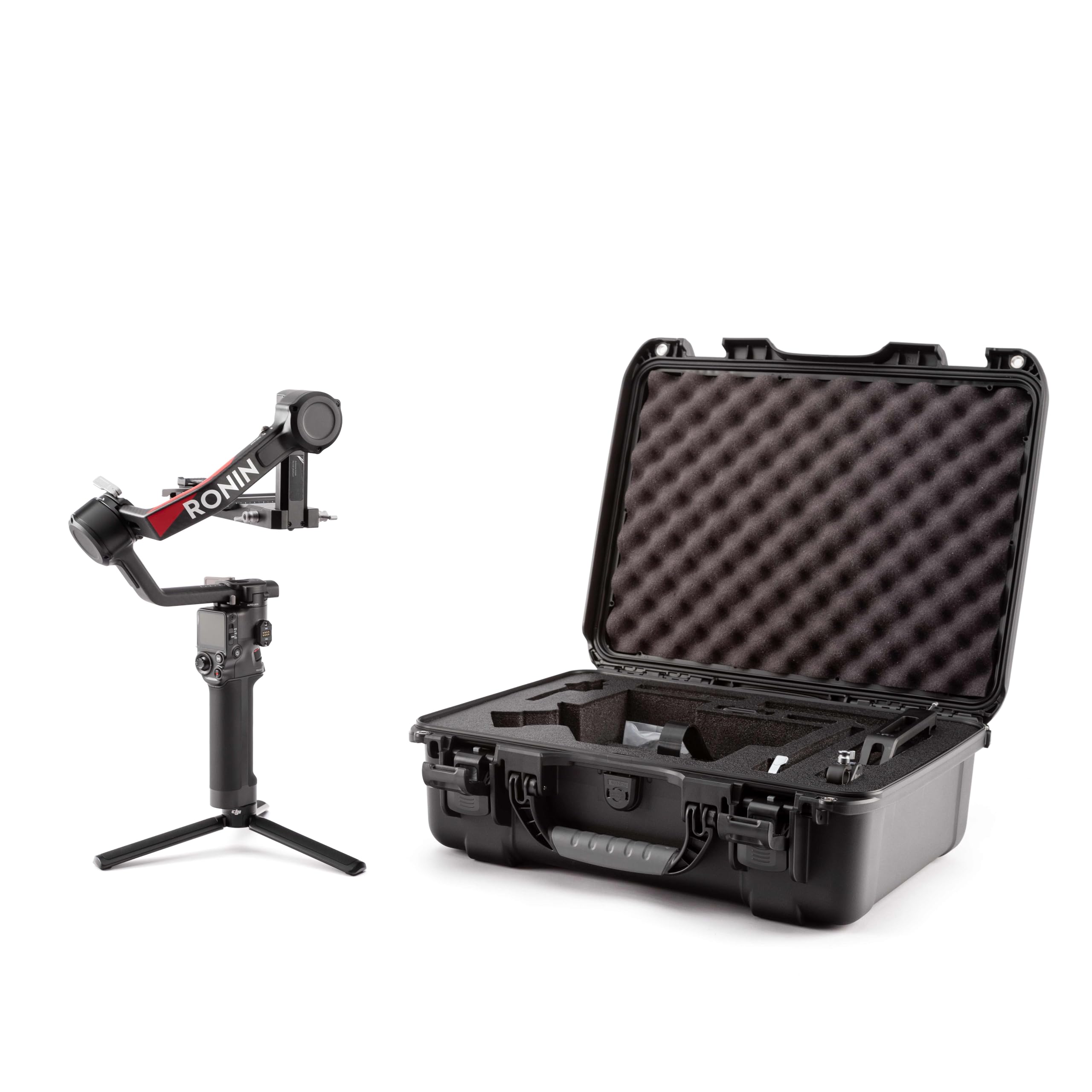 NANUK 930 Wasserdichter Hartschalenkoffer mit Schaumstoffeinlage für DJI Ronin RS 4/RS 4 Pro Combo, Schwarz
