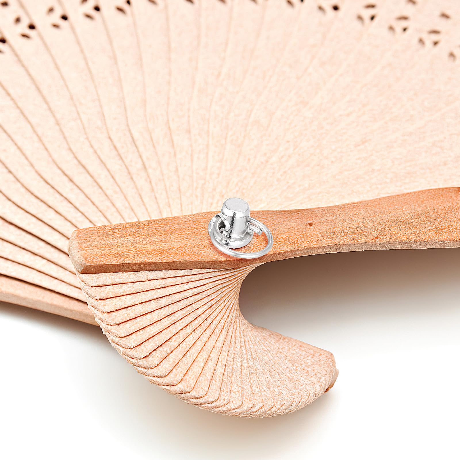 COLLBATH Kit di Riparazione Struttura per Ventaglio per Facile e Portatile 5 Set di Rivetti e Dadi in Inossidabile del Folding Fan