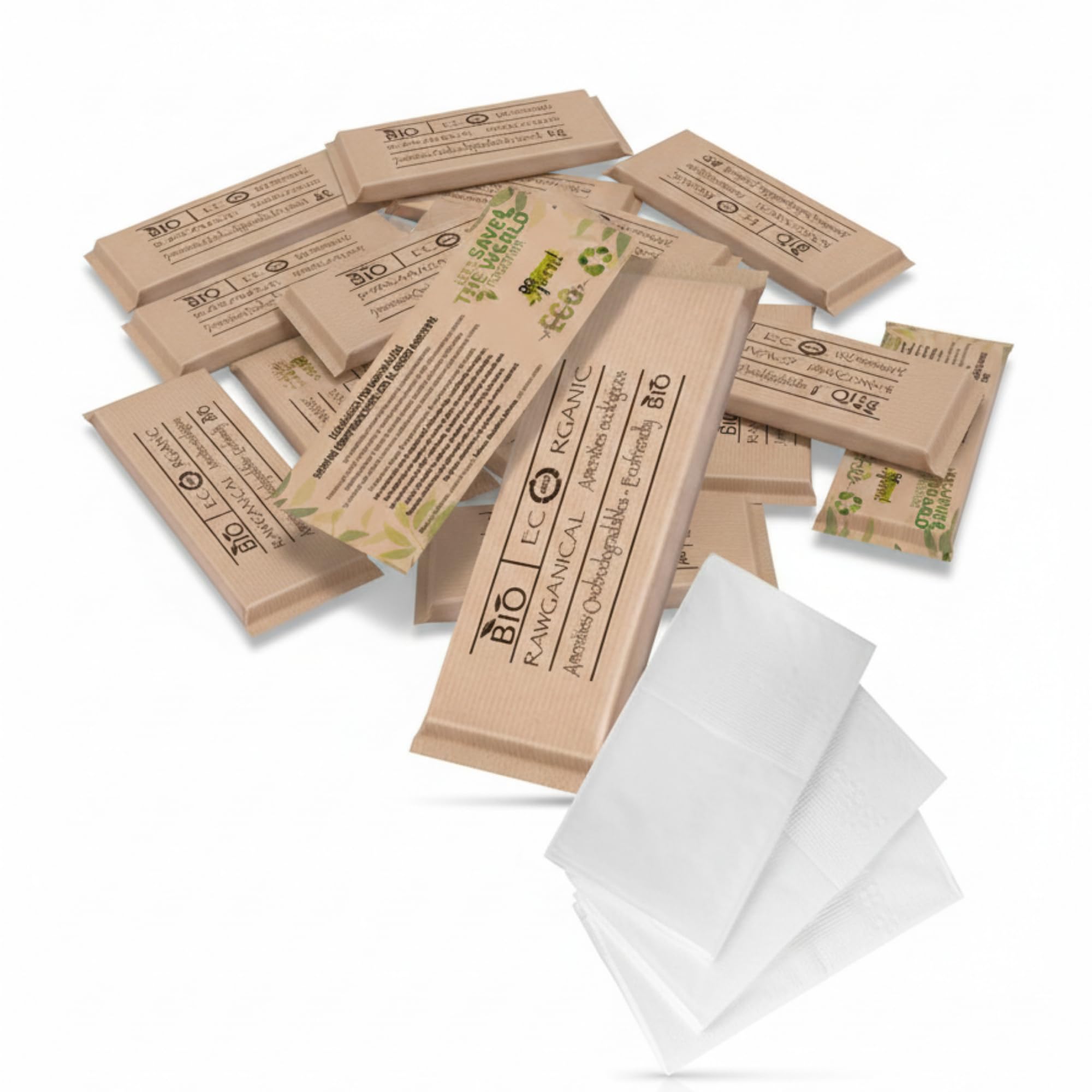 200 Sobres con 3 Pañuelos Desechables Individuales – Formato Viaje, Pack Ahorro Profesional, Amenities Baño, Kit Bienvenida, Higiene Práctica, Reposición Continua