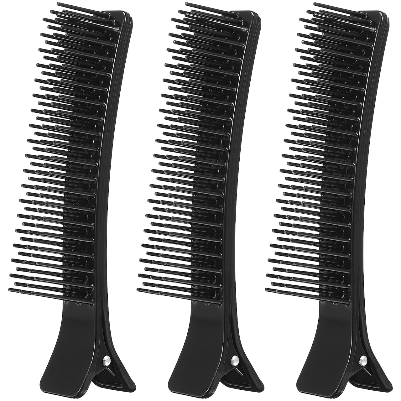 Amazon | KESYOO ダッカール ヘアピン ヘアクリップ 櫛付き ダッカール