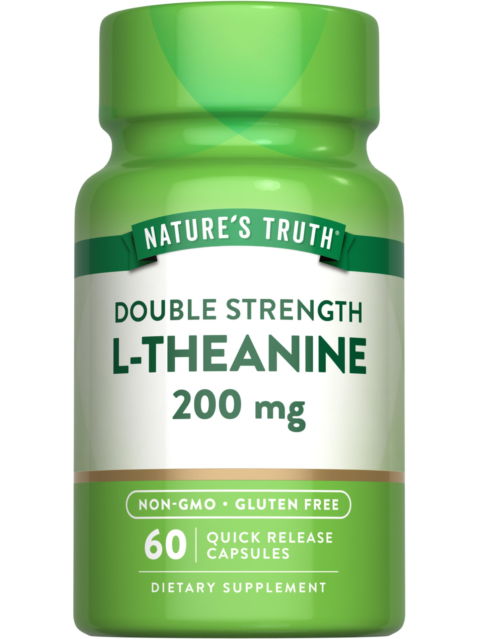 Nature's Truth L Theanine | 200mg | 60 Quick Release Capsules