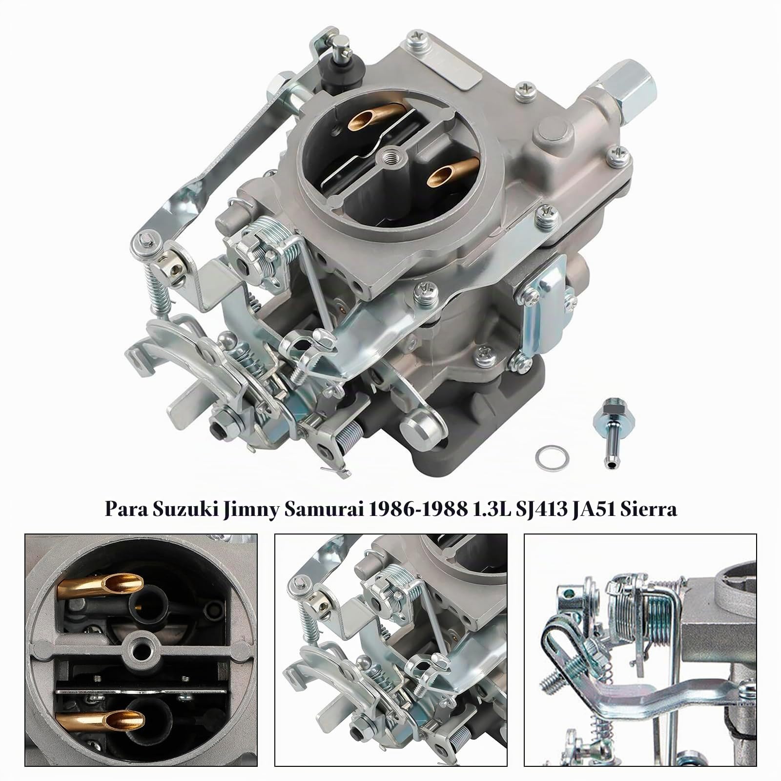 Carb Carby Carburetor Fit para Suzuki Jimny Samurai 1986-1988 1.3L SJ413 JA51 Sierra
