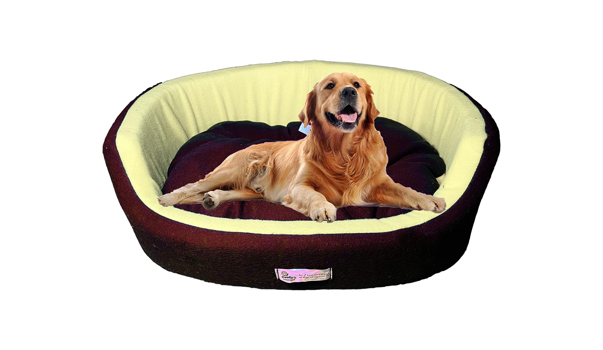 See full amazon price history chart for Poofys Pet Island Large Size Dog & Cat Bed Dual Color Cream Brown Ultra Soft Fleece Fabric Oval Shape Pet Kitten Bed Poofys Pet Island Large Size Dog & Cat Bed Dual Color Cream Brown Ultra Soft Fleece Fabric Oval Shape Pet Kitten Bed (B09ZV7VX4Z) Amazon Price History, Amazon Price Tracker