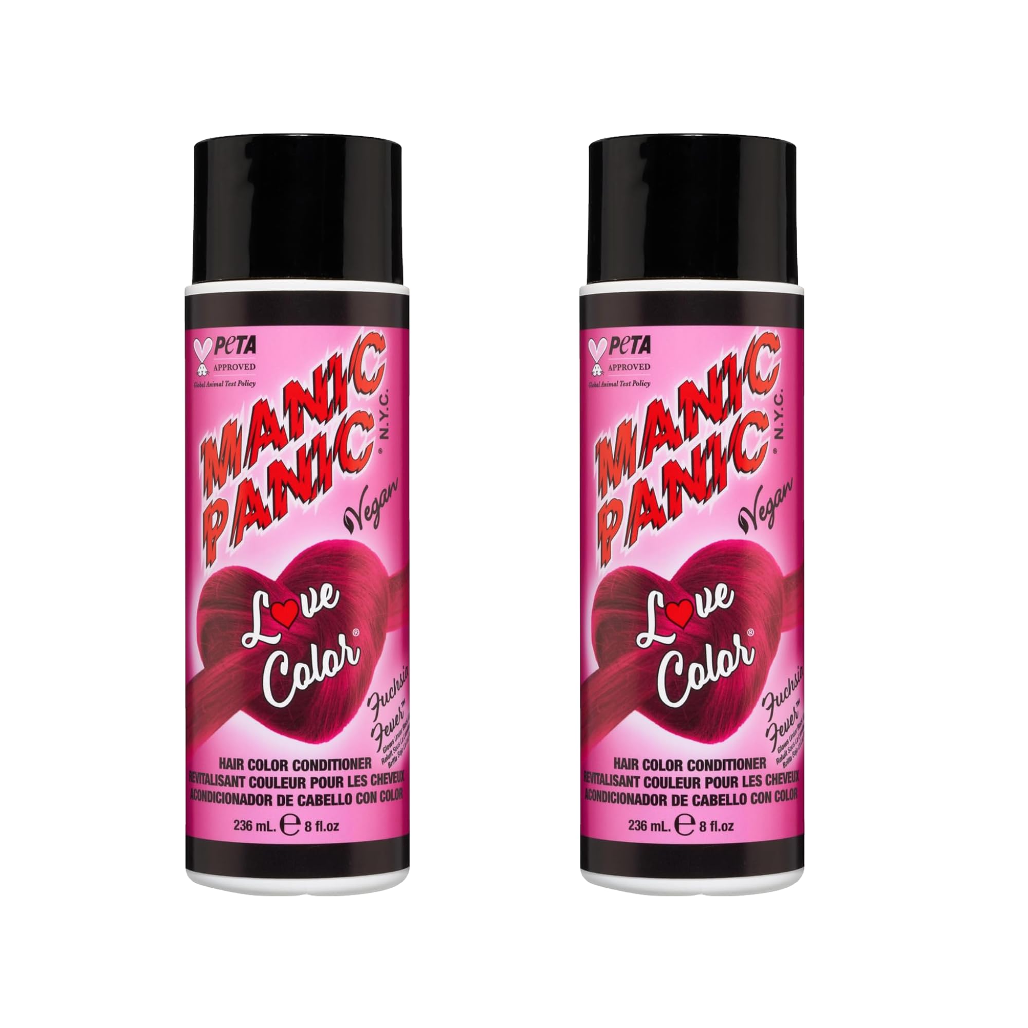Manic Panic Love Color Mask Fuchsia Fever 236ml x2