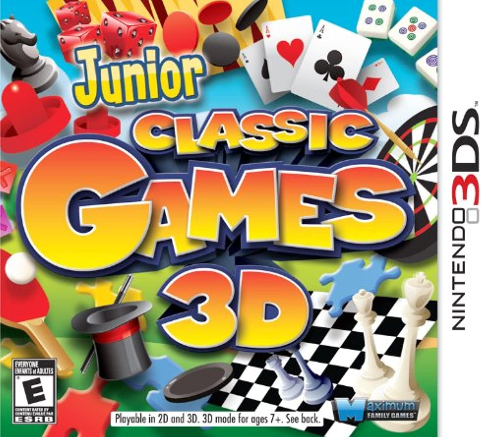 Junior Classic Games 3D - Nintendo 3DS