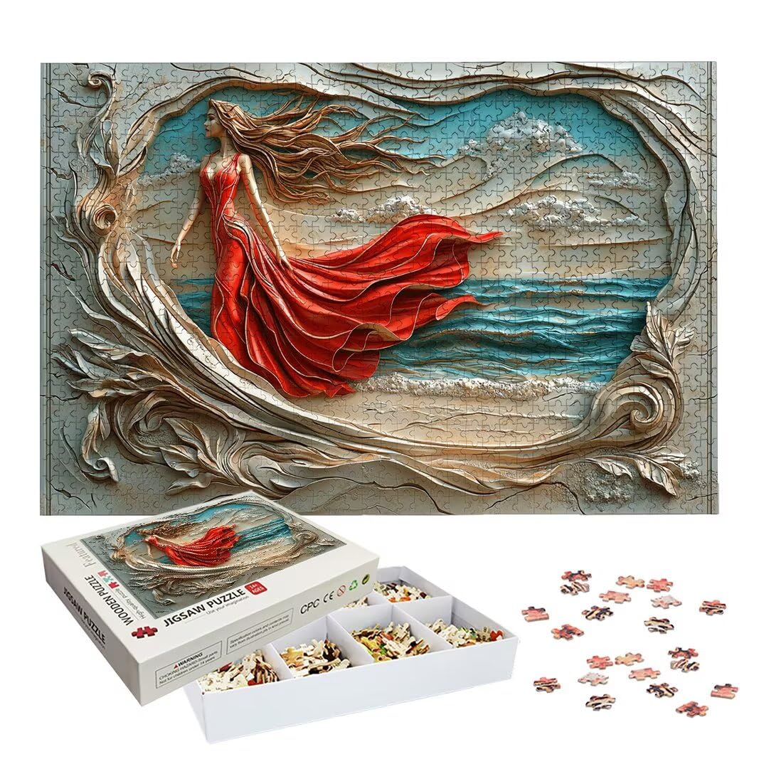 Puzzle Spiaggia, Puzzle 1000 Pezzi per Adulti, Regalo Donna/Uomo -2561