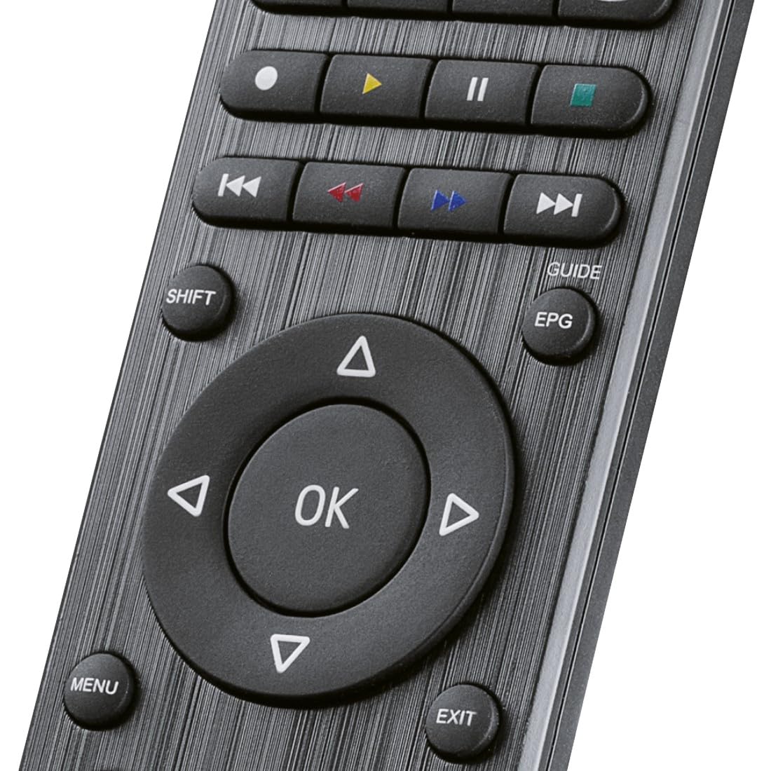 Hama uniwersalny pilot do TV 4w1 (podczerwień, do TV, soundbara, odtwarzaczacza Blu-Ray, dekodera, do maks. czterech urządzeń, przycisk Smart, zasięg 10 m, w zestawie 2x bateria AAA)