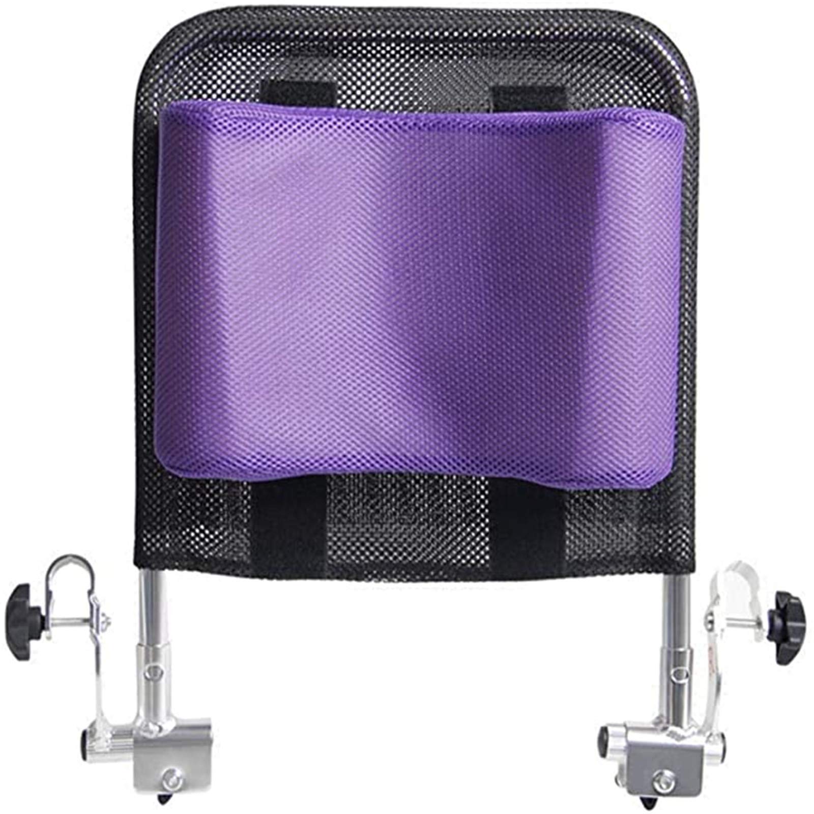 Cojines para sillas de ruedas Reposacabezas Soporte para el cuello Cojín universal para reposacabezas para silla de ruedas, para adultos Accesorios para sillas de ruedas de 16 a 20 pulgadas, negro