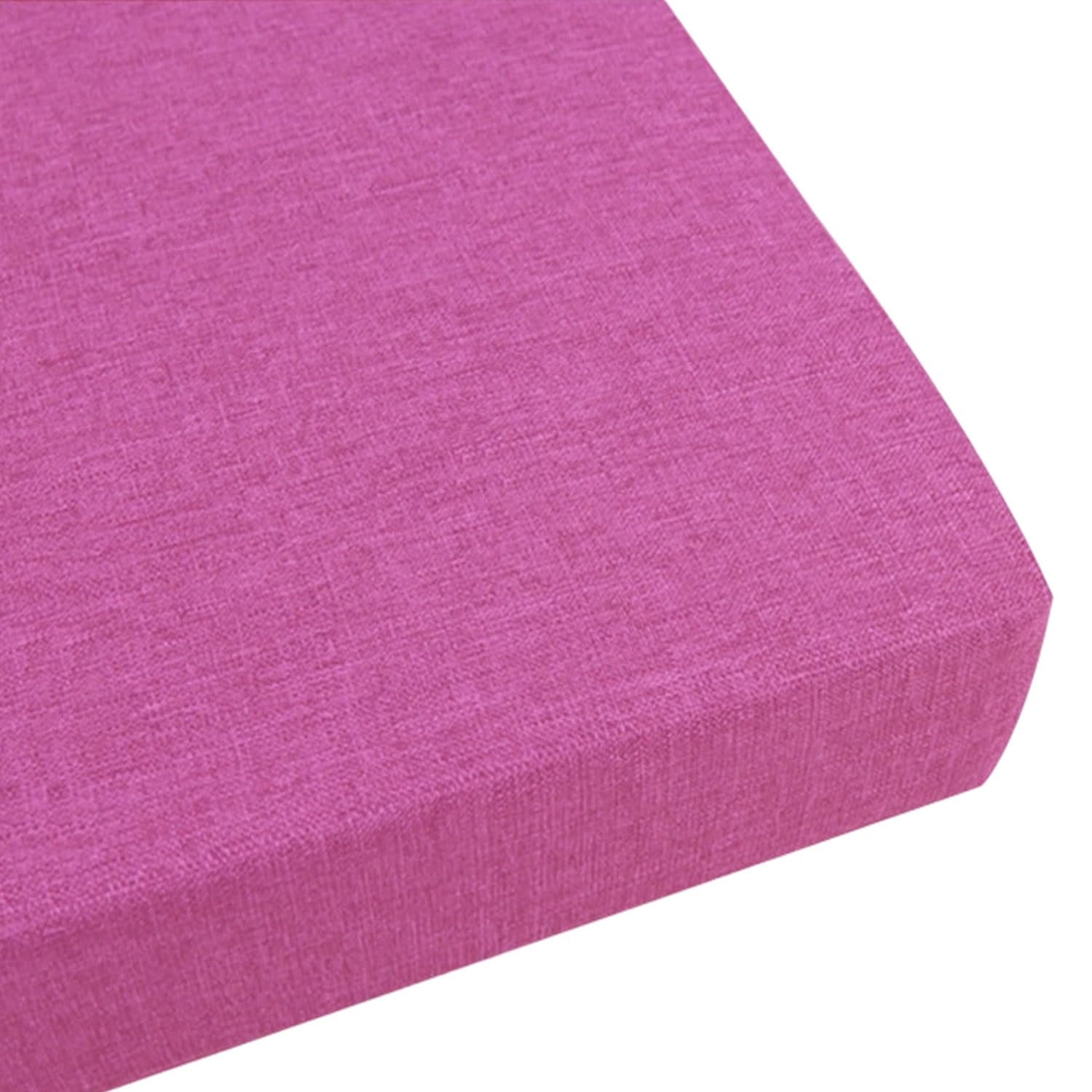 uyeoco Outdoor/Indoor Bench Cushion 120cm/100cm/130cm/90cm/150cm x 40cm/50cm 2/3 seater Non-Slip Seat Pad for Bay Windows, Long Chairs, Dining benches Swings Porch Furniture with Zipper(Y20,30x220cm)