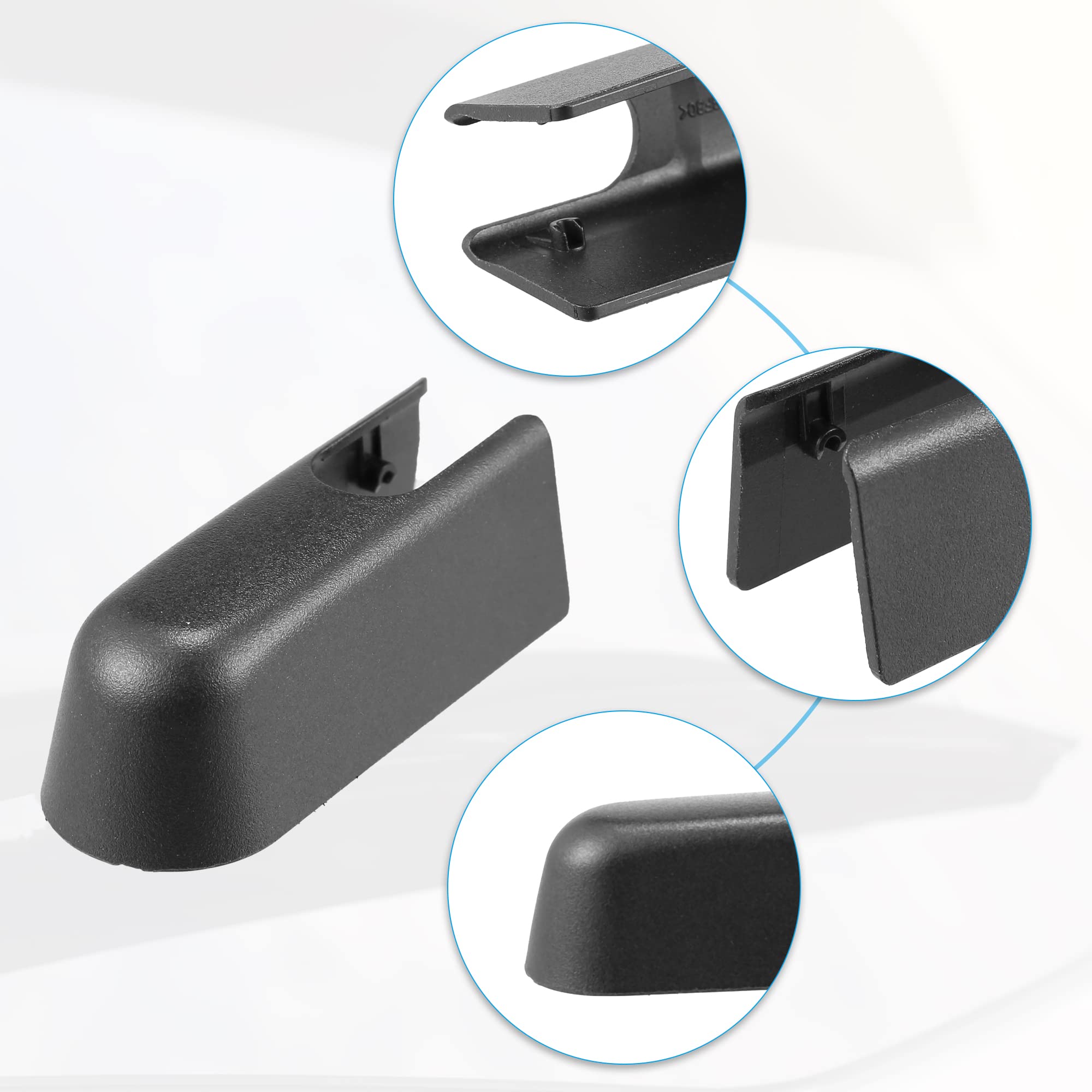 Heckscheibenwischer Abdeckkappe Für Volvo XC60 2011-2017 - Schwarz