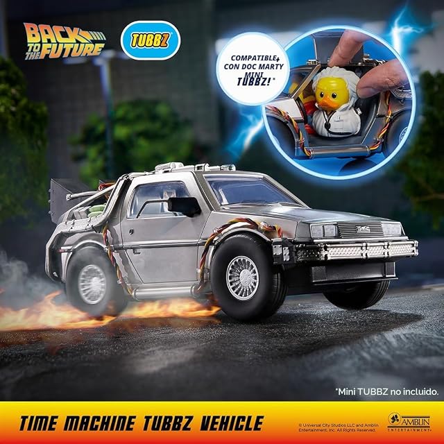 Foto 6 de 6 de TUBBZ Edición Especial: Regreso al Futuro - Vehículo Coleccionable Delorean para Figuras Mini