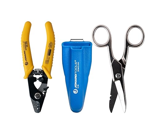 Jonard TK-375, 3 unidades, Kit de fibra óptica