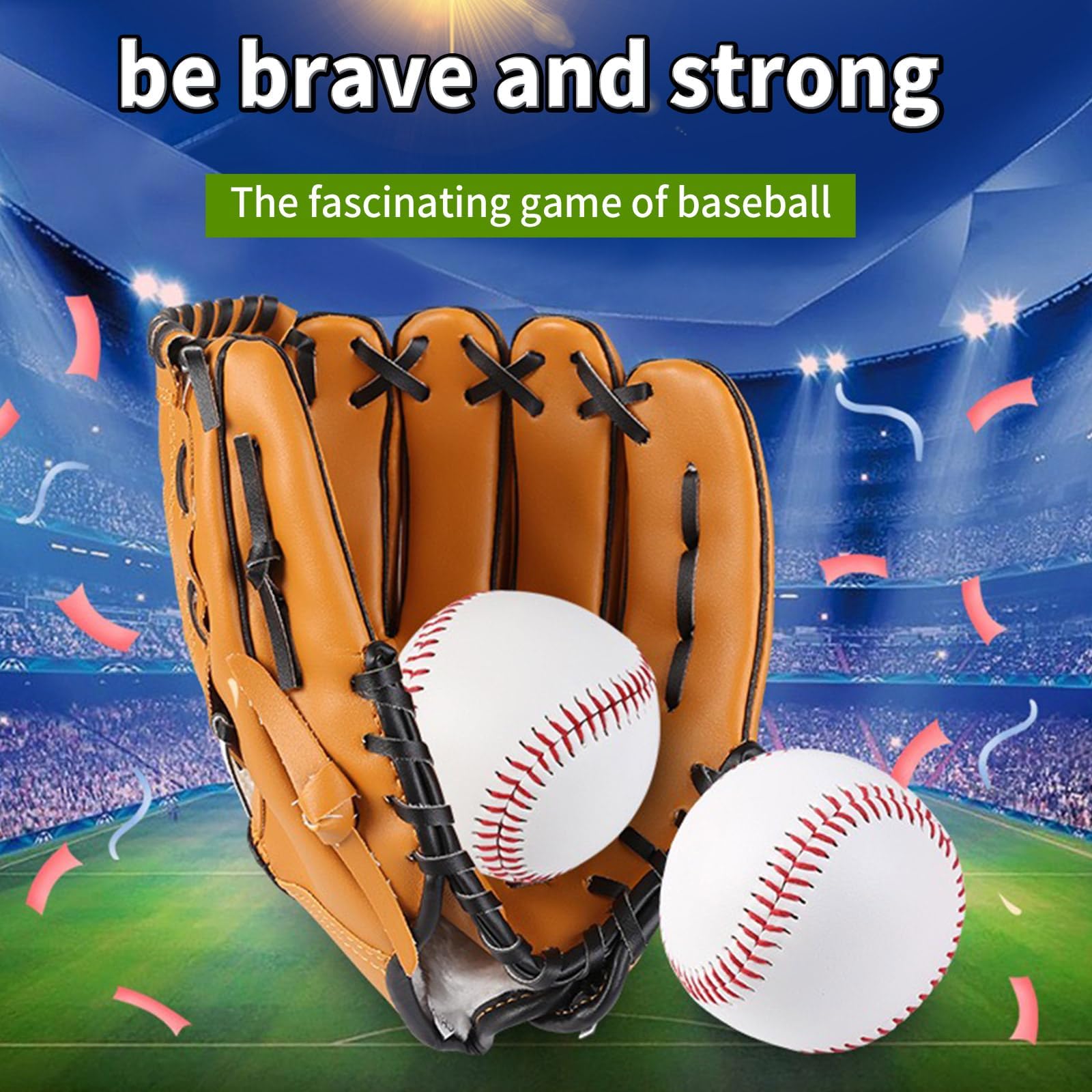 Pelotas de Béisbol Suave de Práctica PU 9 Pulgadas, Reducir Impacto Entrenamiento, 2 Piezas