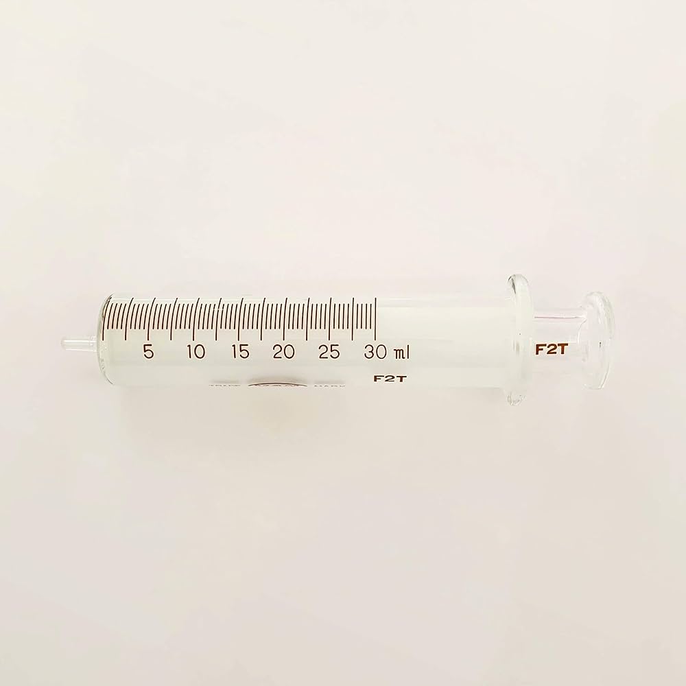 Amazon | 白硬注射筒 30mL /2-5636-07 | シリンジ | 産業・研究
