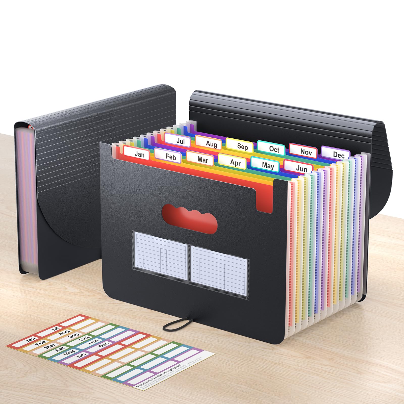 Amazon.com : ThinkTex Accordion File Organizer, 12 - Pocket