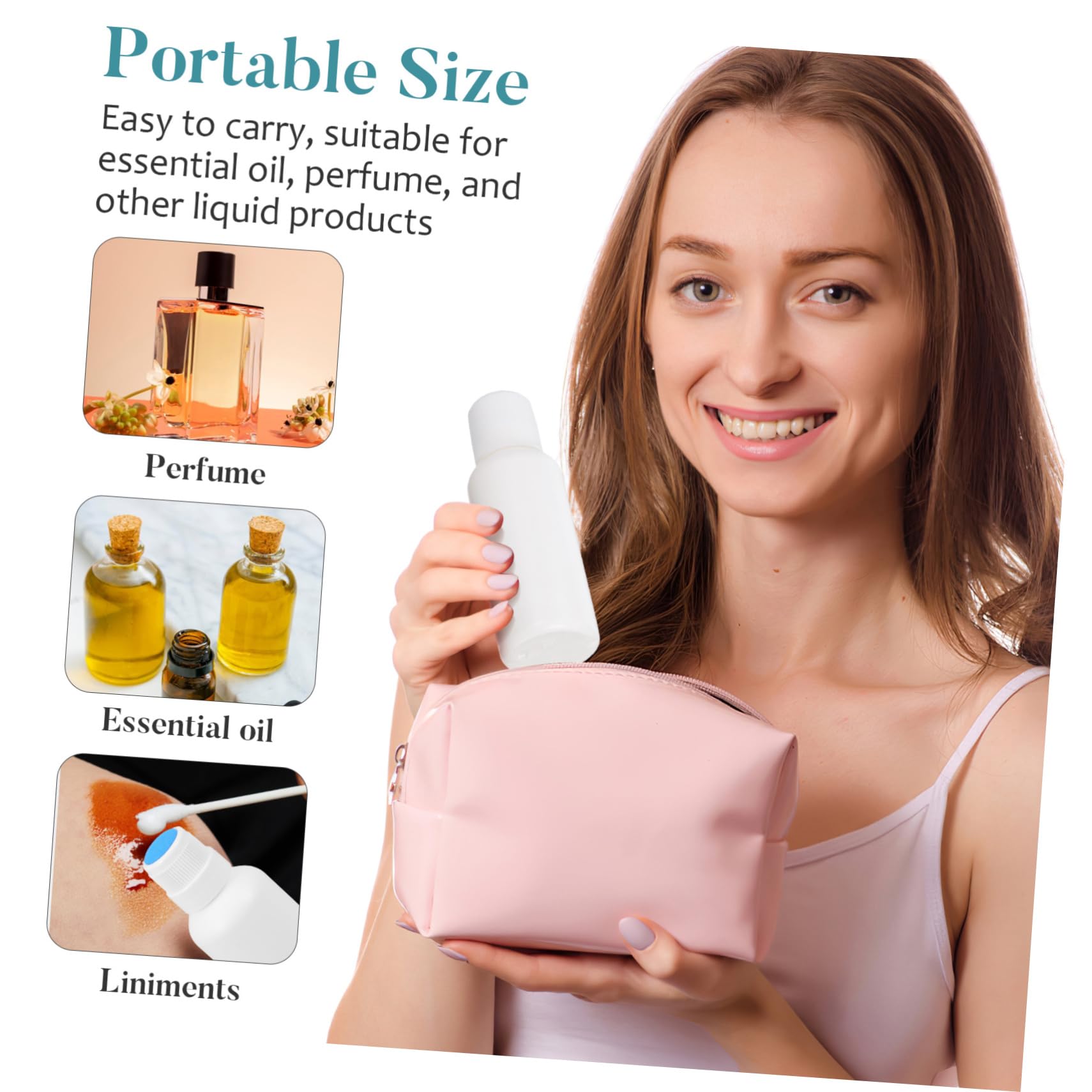 iplusmile 100 Ml Butelka Z Gąbką Do Aplikacji Maści Wielokrotnego Użytku Mała Butelka Z Gąbką Do Olejów I Kremów