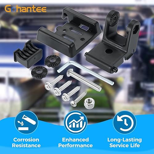 Miniatura 6 de 7400931 Soporte de transductor, placa de montaje de transductor compatible con transductores MHX XNT XHS modelo para sensores Fishfinder Placa de