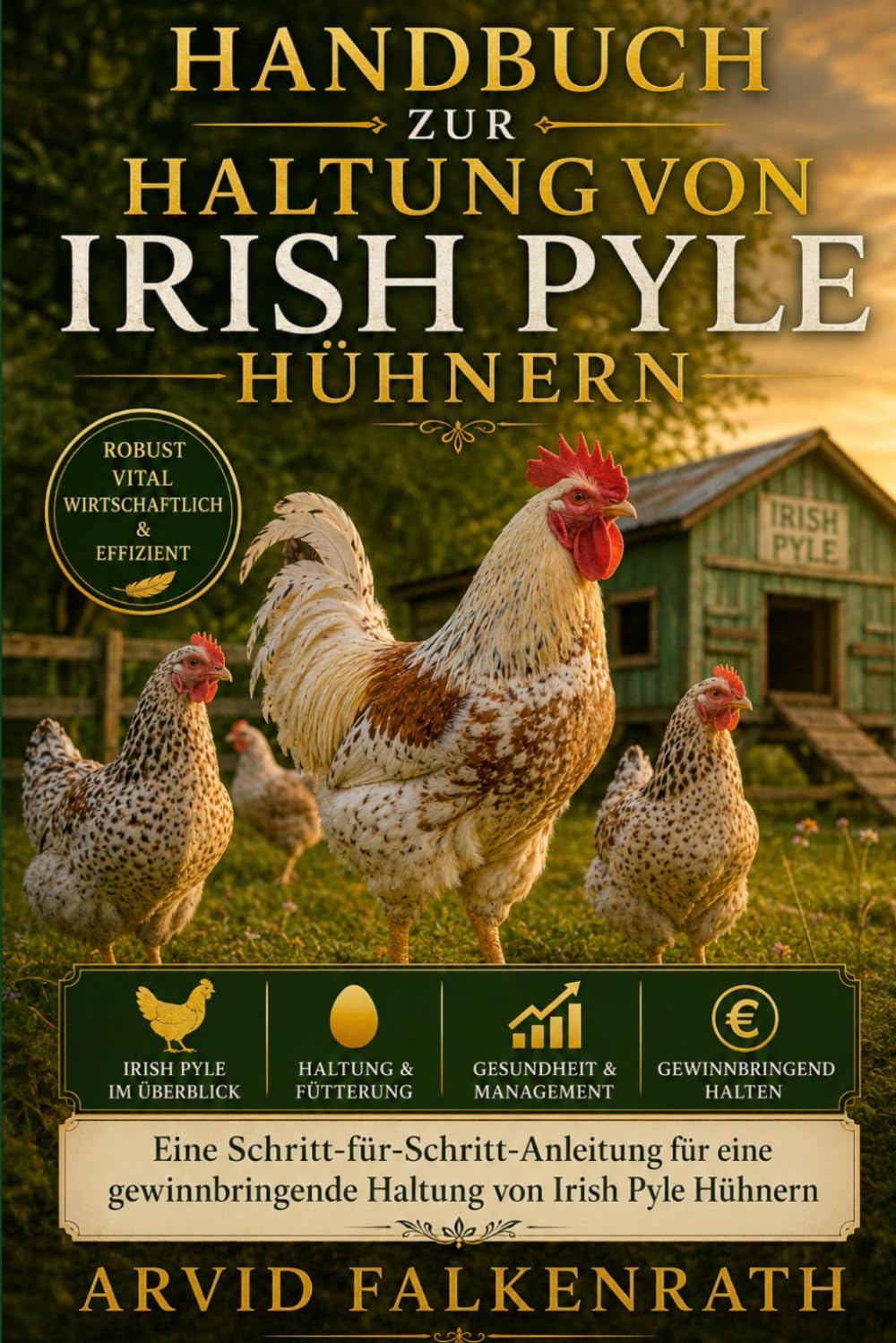 Handbuch zur Haltung von Irish Pyle Hühnern: Eine Schritt-für-Schritt-Anleitung für eine gewinnbringende Haltung von Irish Pyle Hühnern