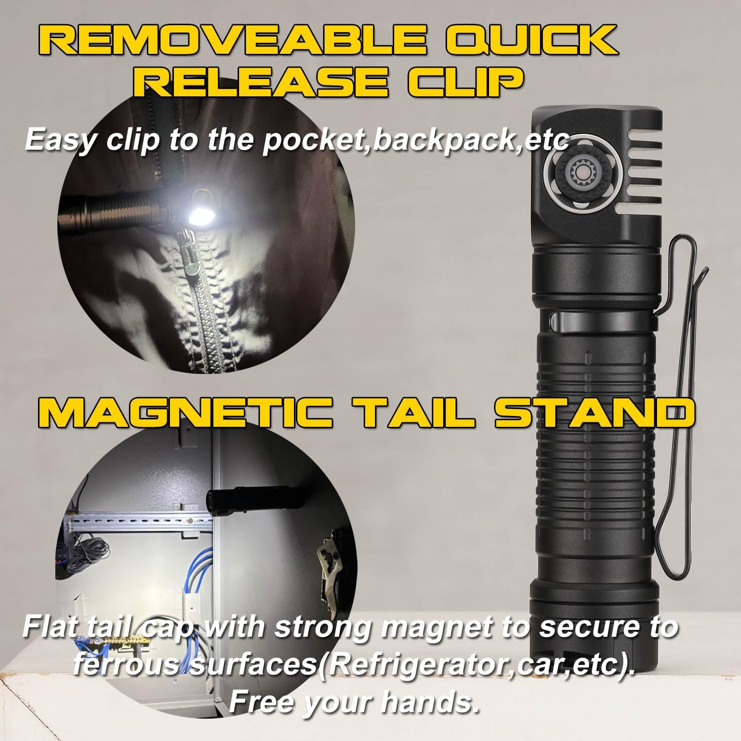 SKILHUNT Headlamp Flashlight -FloodLight H04 RC Hi CRI, Compact EDC Waterproof LED Headlight for Outdoor Camping Tactical Emergency Hands-Free (H04 RC High CRI + BL-135 Battery)
