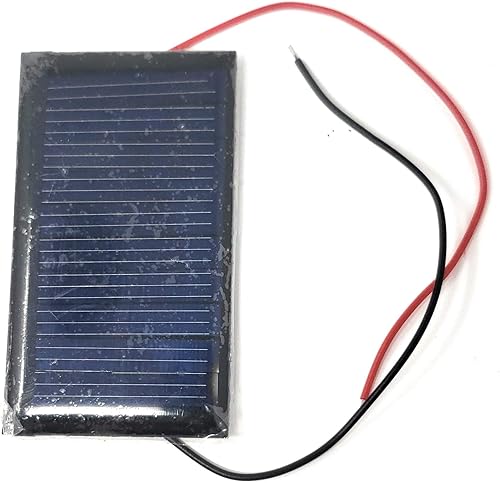 5V 60mA 68x37mm Micro Mini Power Solar Cells for Solar Panels - DIY Projects - Toys - 3.6V Battery Charger