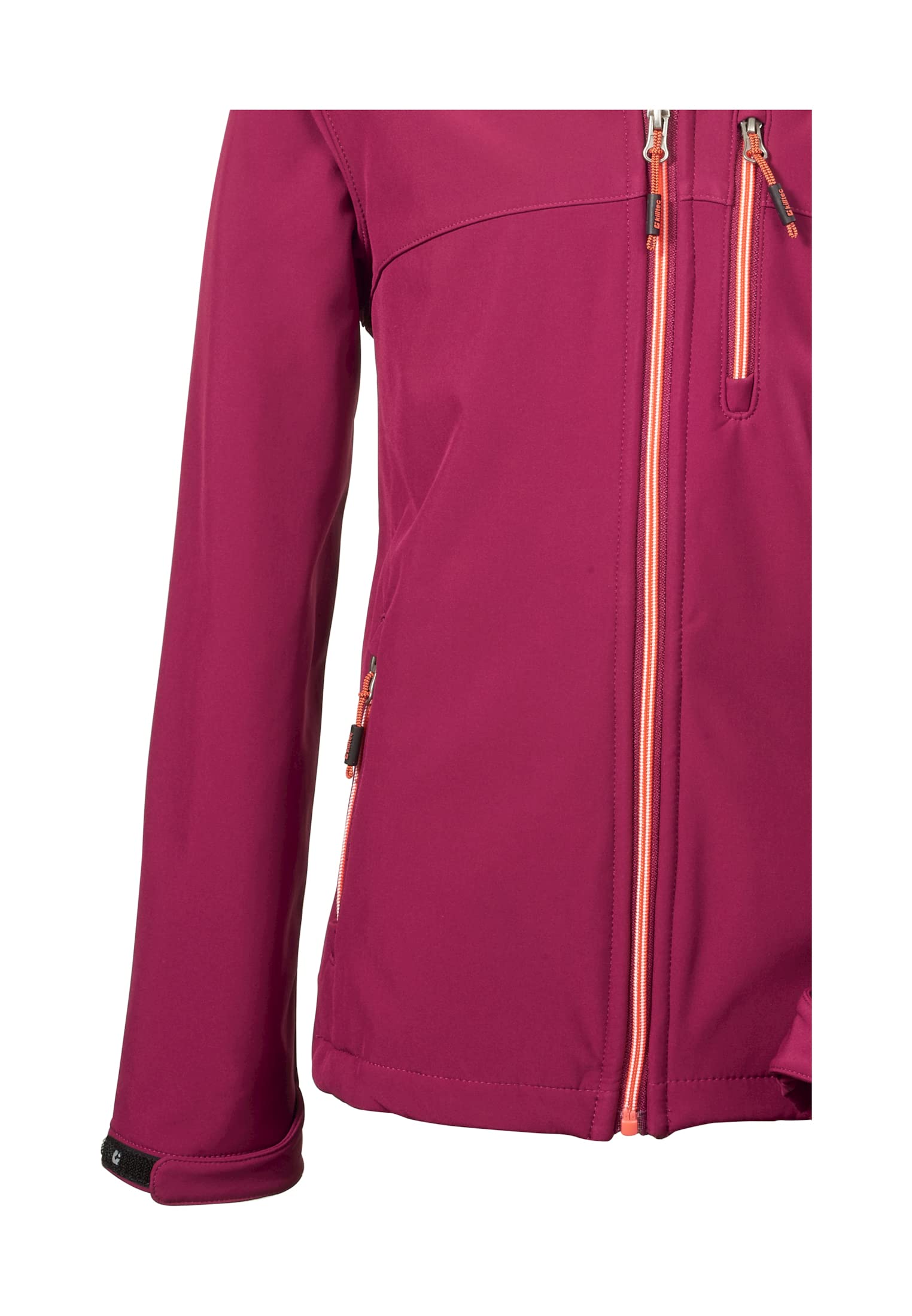 Killtec Mädchen Soft Shell Jacke mit Kapuze wasserabweisend