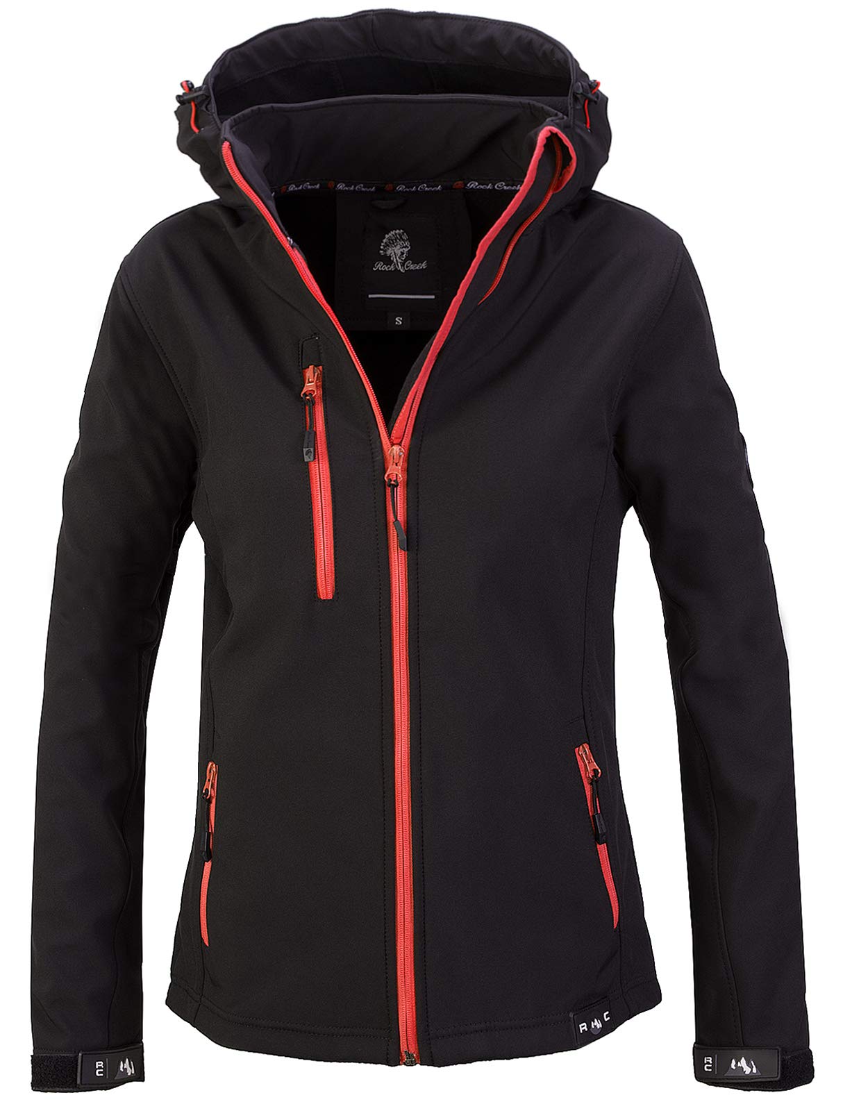 Rock Creek D-412 Veste softshell coupe-vent pour femme