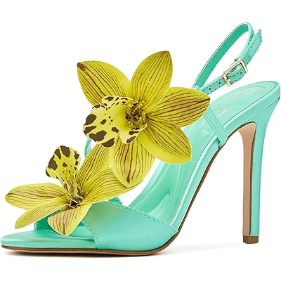 Jessica Simpson Jylia 3D Floral High Heel Sandals