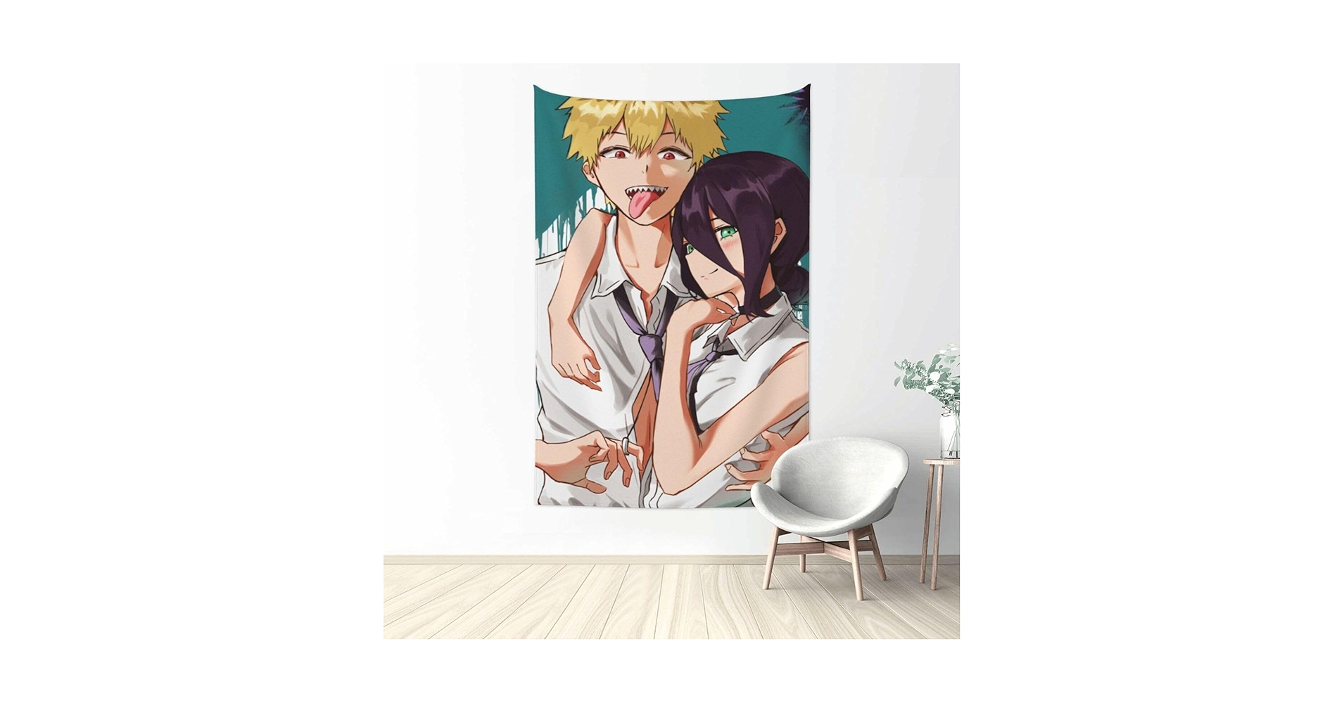 チェンソーマン スリムタペストリー レゼ スリムタペストリー チェンソーマン レゼ (キャラクターグッズ