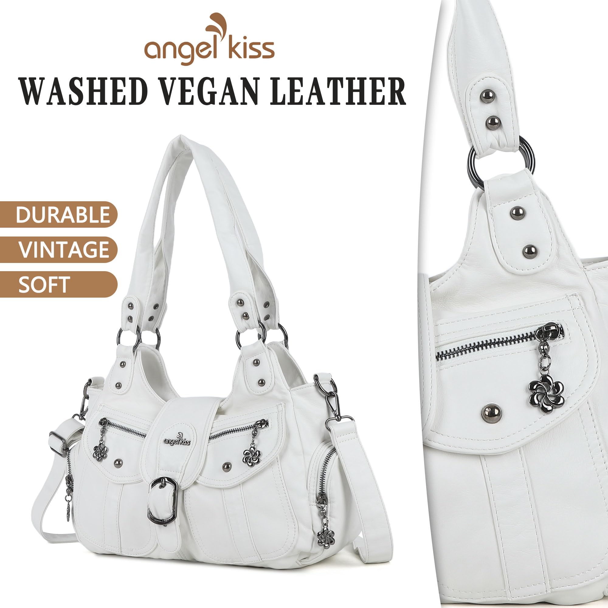 Angel Kiss Top-handles Bag - Bolso de hombro Hobo Mujer