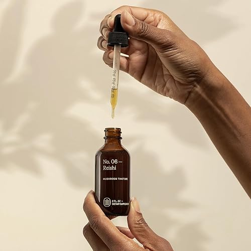 Miniatura 10 de Extracto de hongo Chaga tintura de hongos de cuerpo frutal de doble extracción, cabello, piel, salud de las uñas (240 porciones)