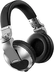 Pioneer Electronics HDJ-X10 Fones de ouvido profissionais Over-Ear DJ, prata