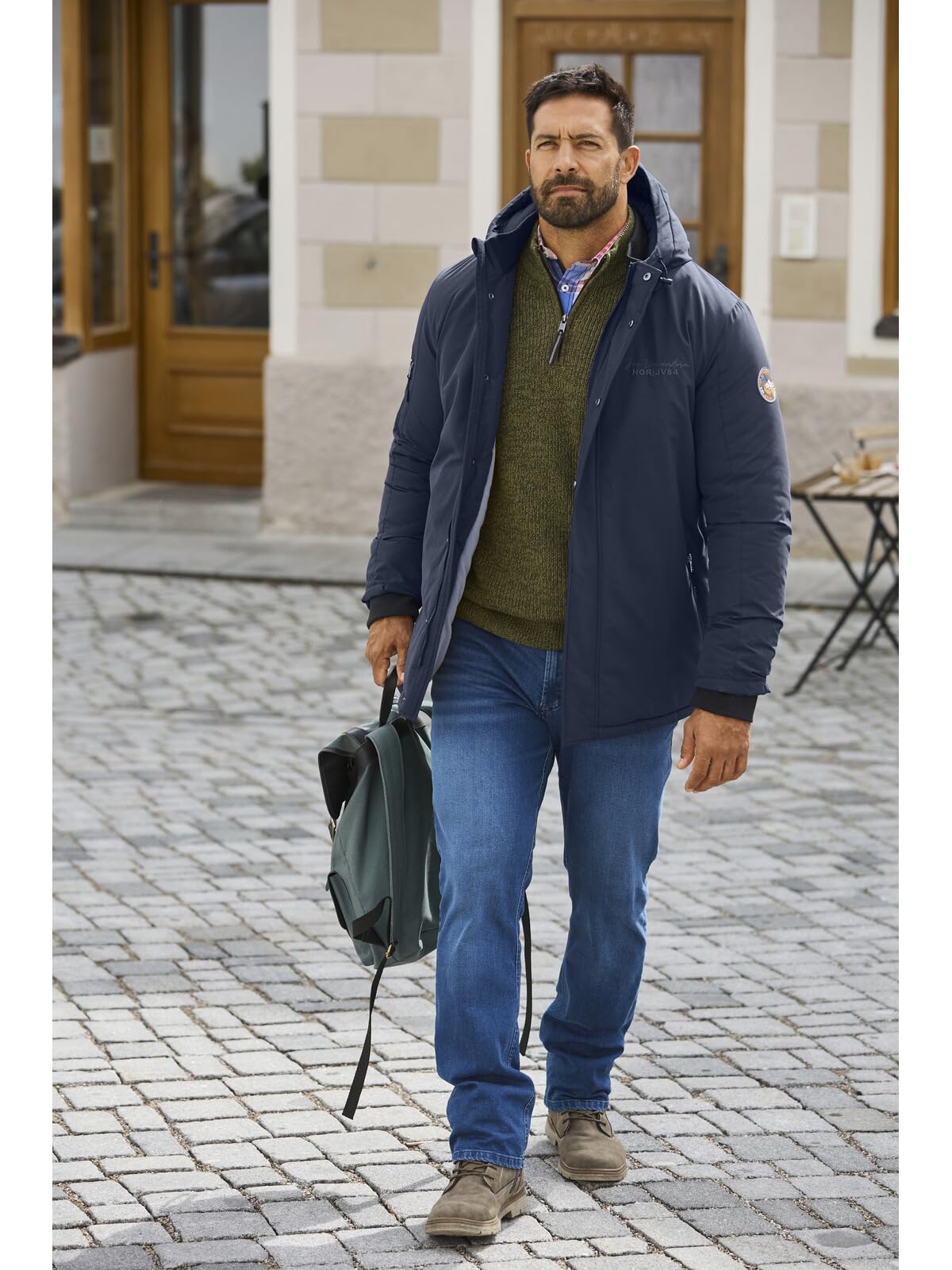 Jan Vanderstorm Herren Langjacke Rasmund