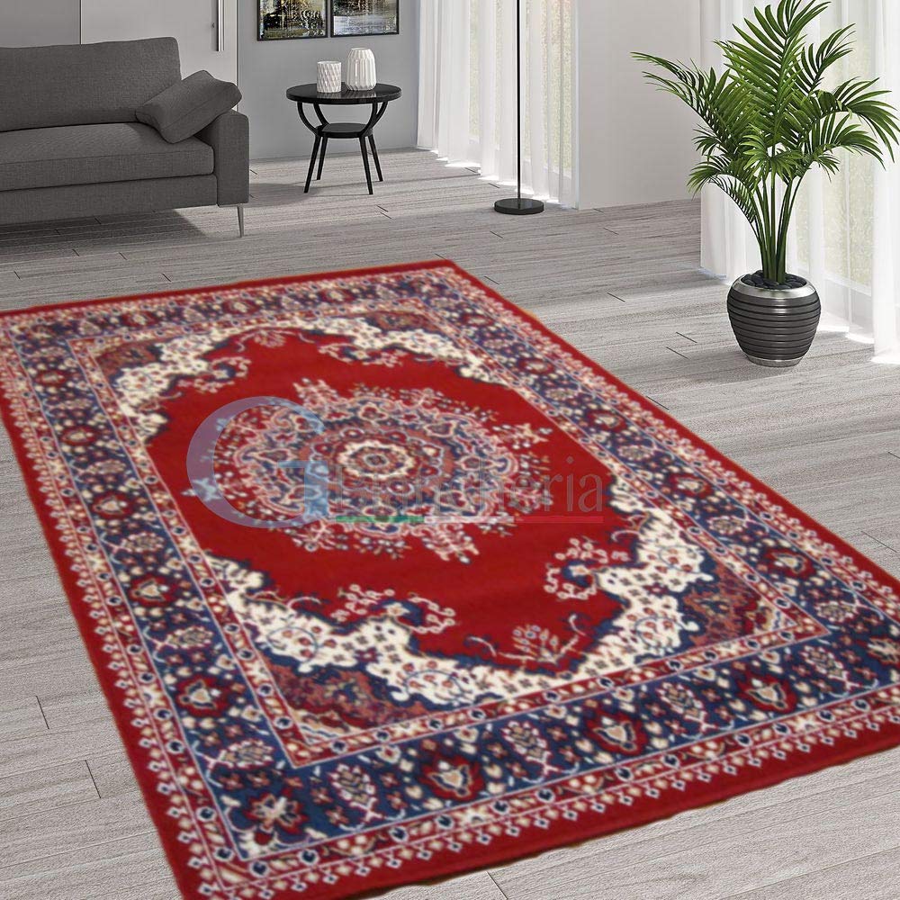 GBiancheria TAPPETO SALOTTO MOTIVO PERSIANO ART 0844 Col. ROSSO (140x200)