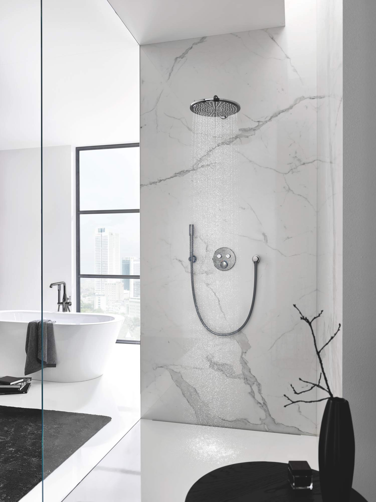 Amazon.co.jp: GROHE 26465A00 Sena スティックハンドシャワー 1.75GPM