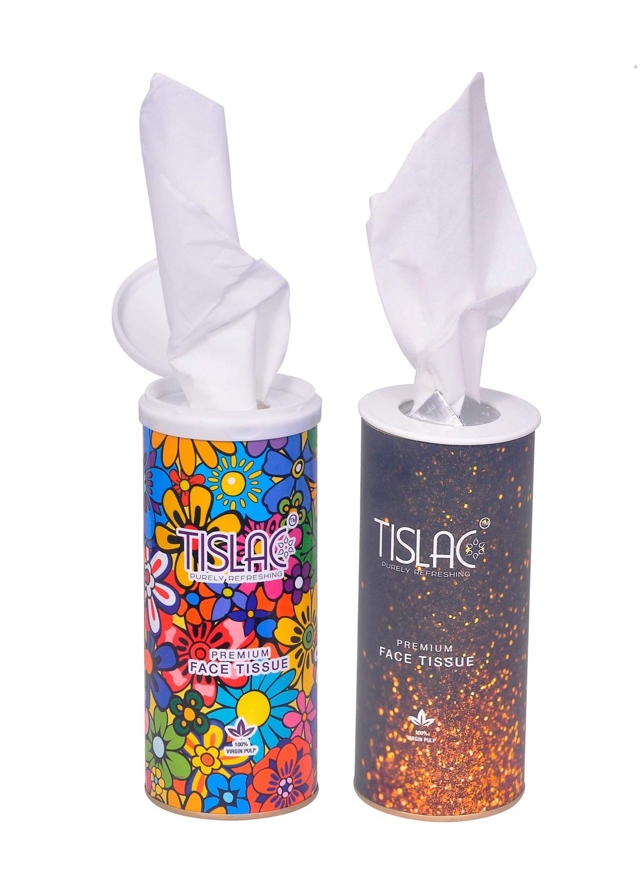 Buy TISLAC Car Tissues Disposable Soft Facial Tissue Dry Tissues
