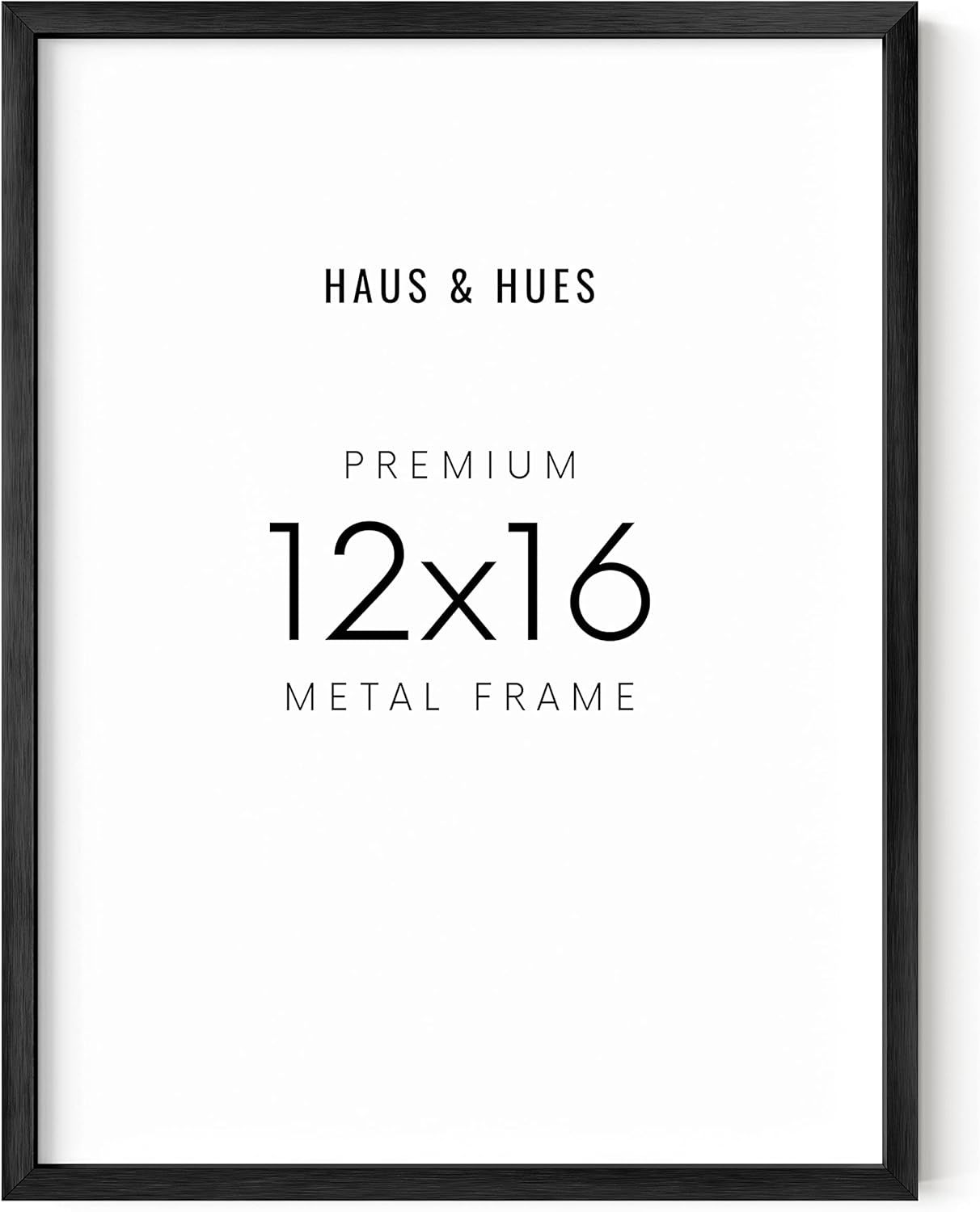 HAUS AND HUES 12x16 Black Frame 12x16 Frame Metal Black