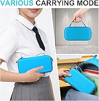 Vista 6 de BOVKE Estuche rígido para calculadora científica TI-30XIIS TI-30XS TI-30Xa TI-36X Pro, azul