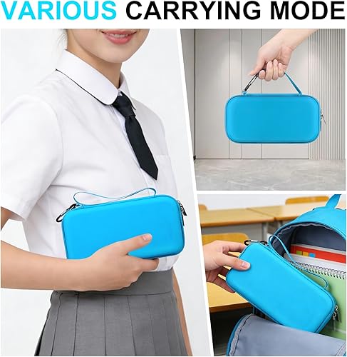 Miniatura 6 de BOVKE Estuche rígido para calculadora científica TI-30XIIS TI-30XS TI-30Xa TI-36X Pro, azul