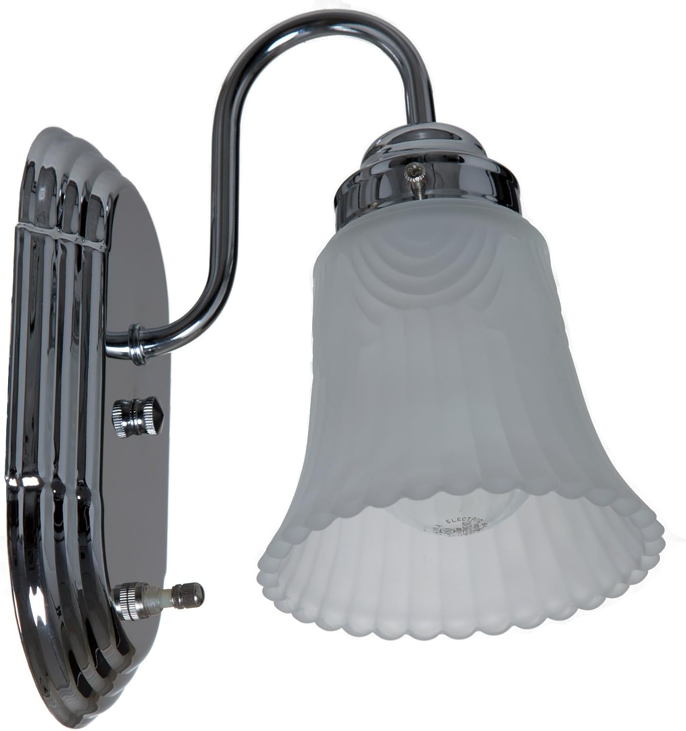 Boston Harbor RF-V-026-CH3L 1-Light Vanity Fixture, Chrome