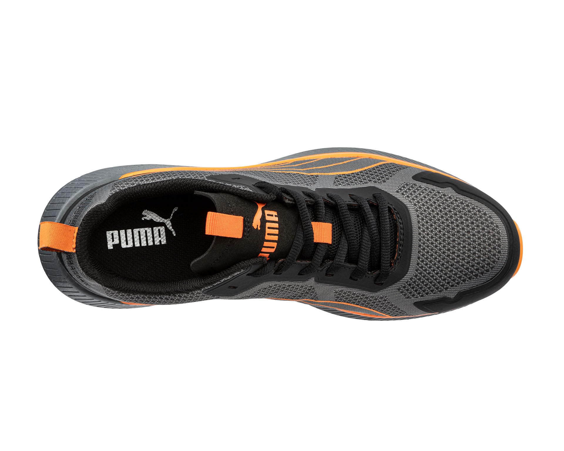 PUMA Safety Slide Low S1PS ESD FO HRO SR Zapatos de seguridad unisex antideslizantes sin metal vegano tapa de fibra de vidrio zapatos de trabajo