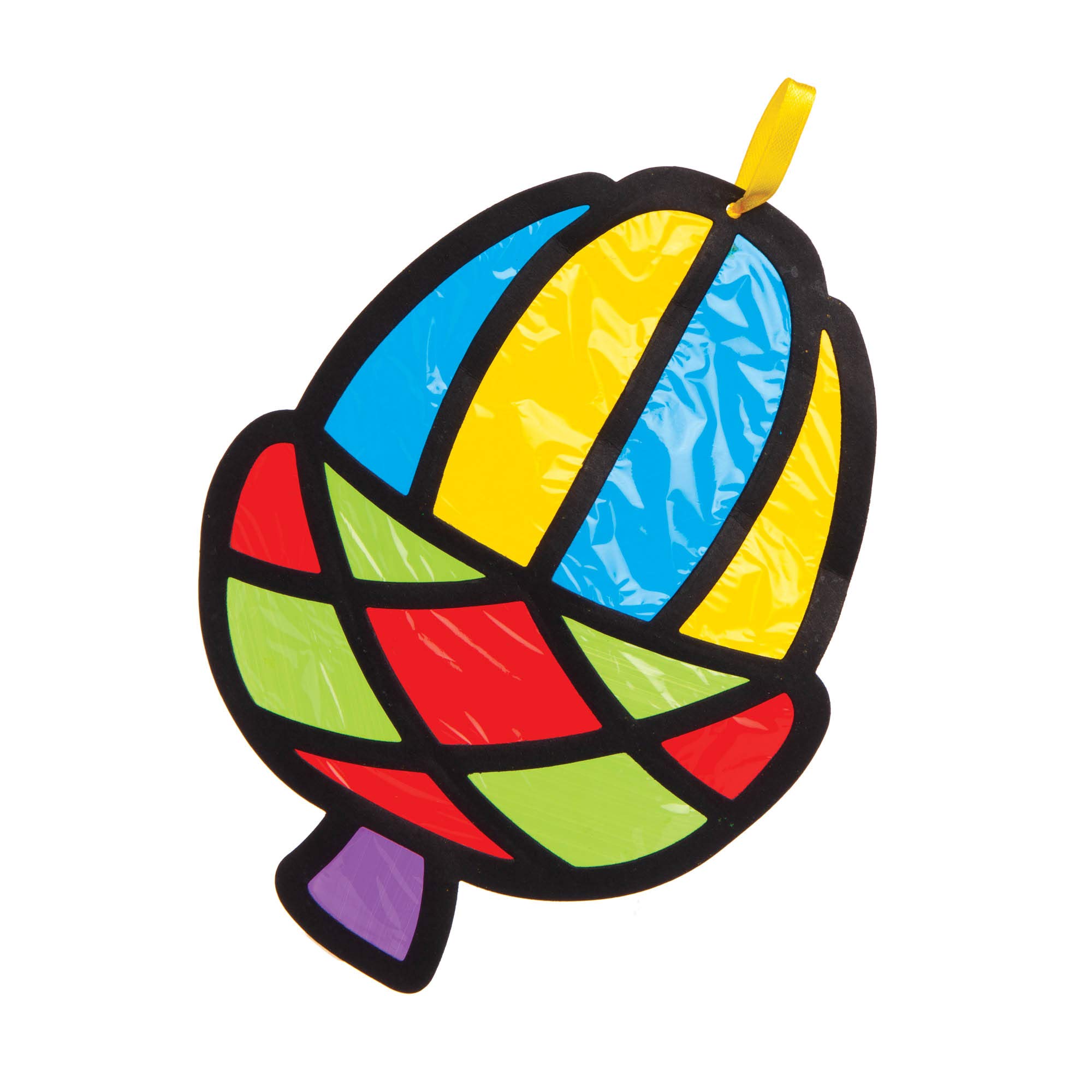 Baker Ross Décorations Attrape-Soleils Poissons Tropicaux Effet Vitrail à Suspendre Que Les