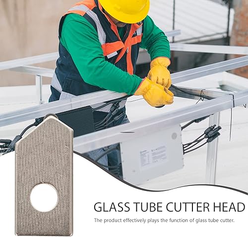 Miniatura 9 de Cuchillas de repuesto de cortador de acrílico para cortador de botellas de vidrio, cuchillas de corte de recubrimiento de metal, reemplazo para